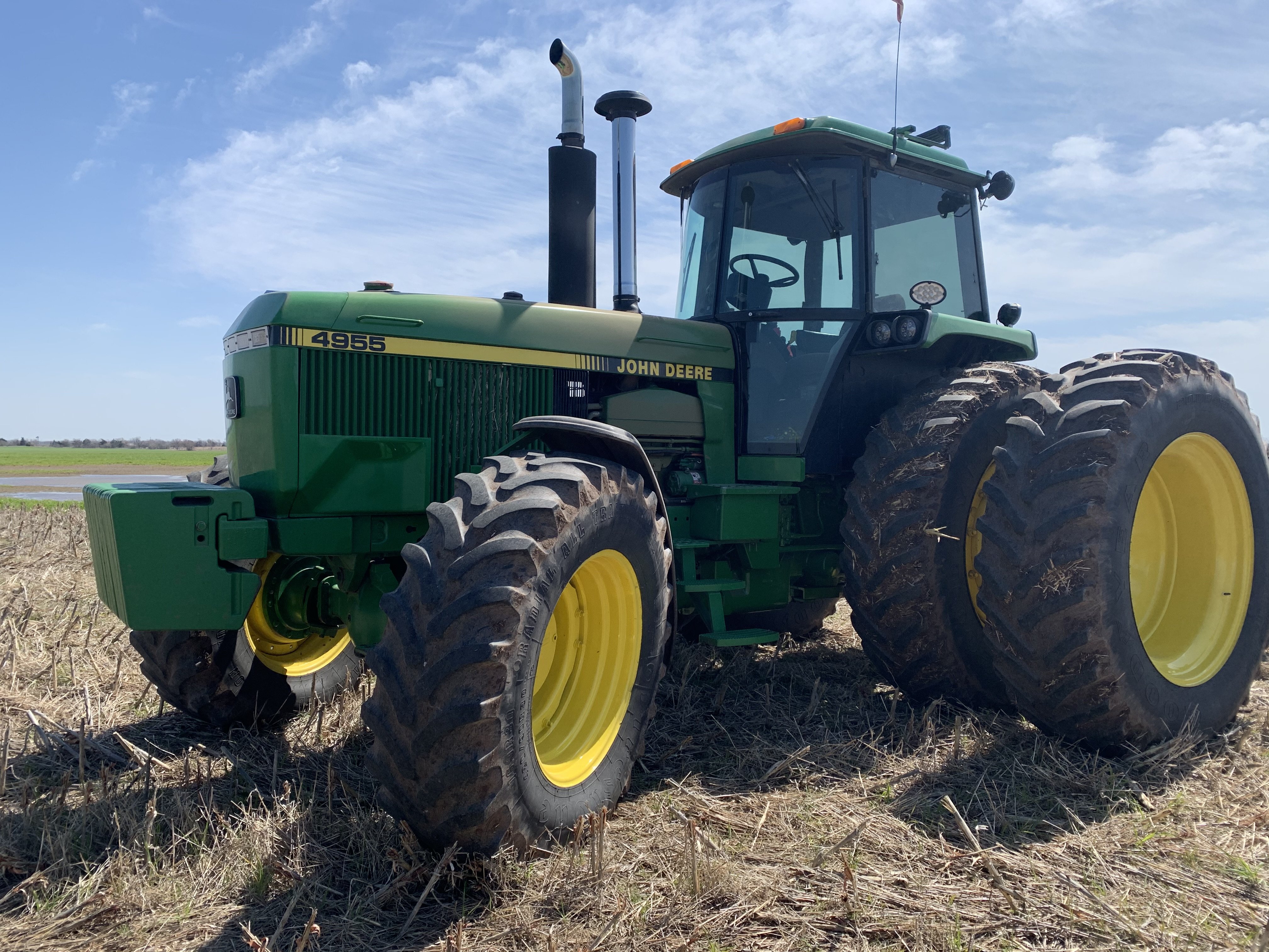 AJ Lauer 1989 John Deere 4955 AJ Lauer 1989 John Deere 4955