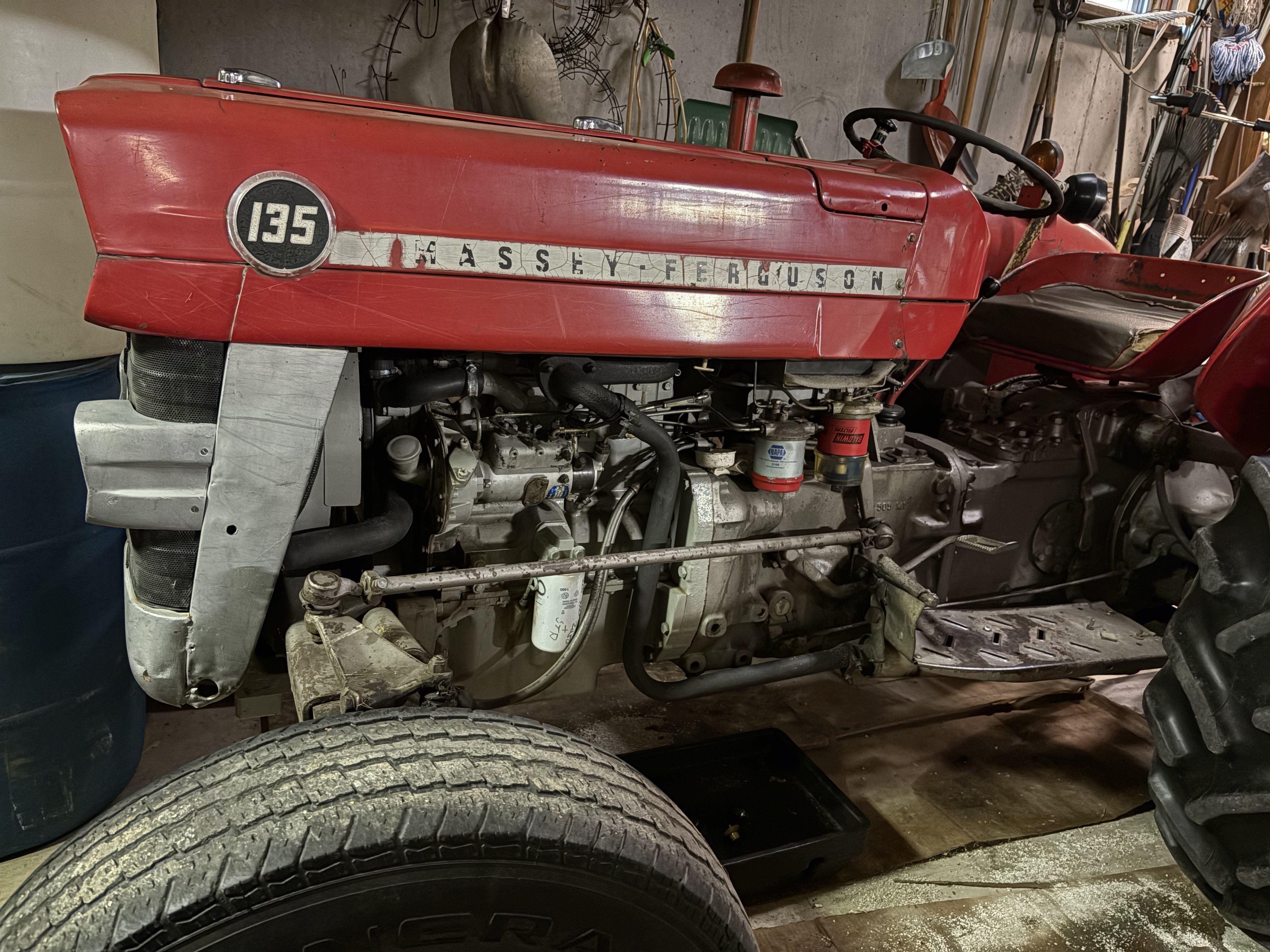 Marshall Bowden 1974 Massey Ferguson 135D Marshall Bowden 1974 Massey Ferguson 135D